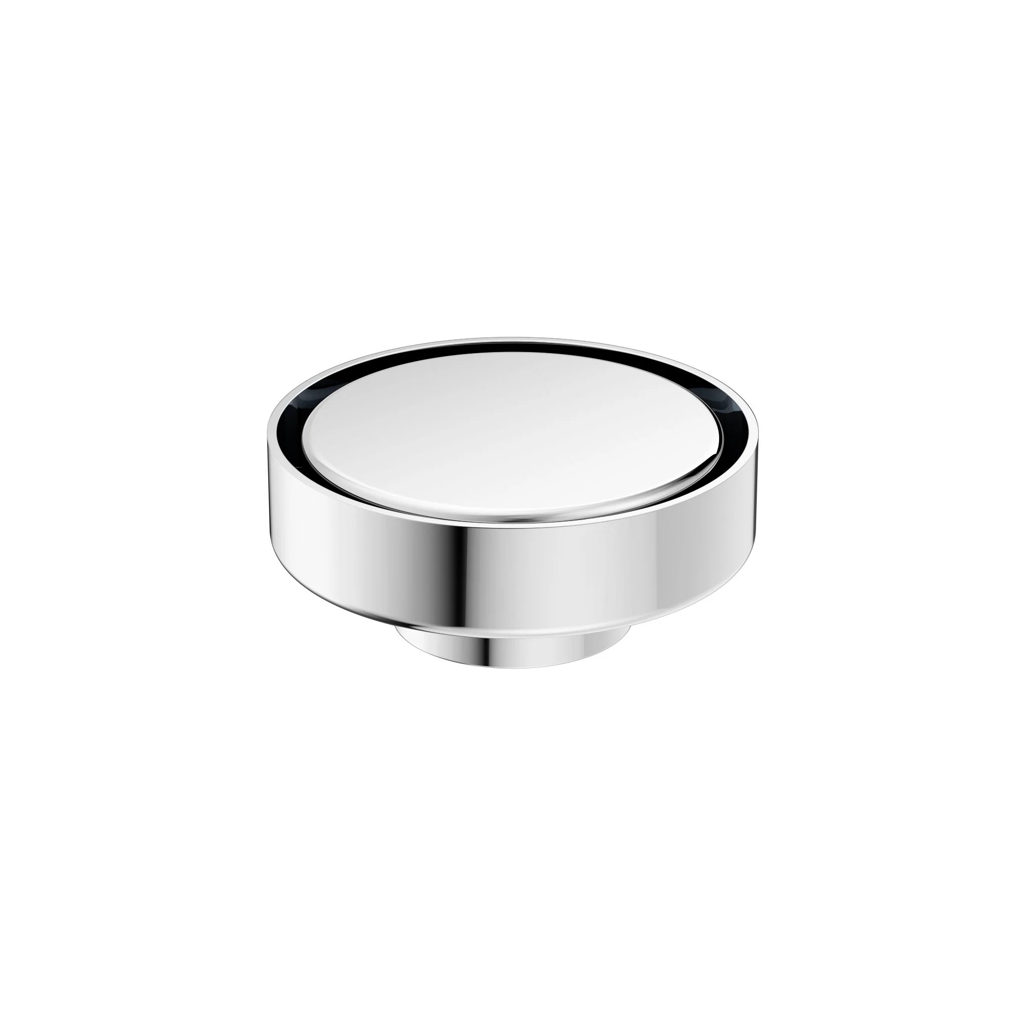 Nero 100mm Round Tile Insert Floor Waste 50mm Outlet - Chrome - Image 2