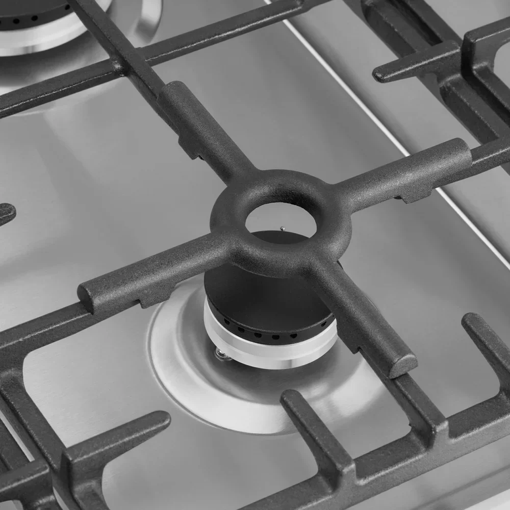 Omega 70cm Gas Cooktop Stainless Steel - Image 3