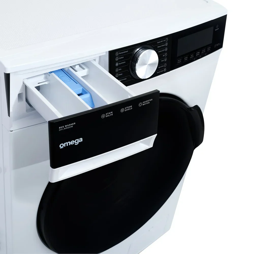 Omega 8kg Front Load Washing Machine - Image 7