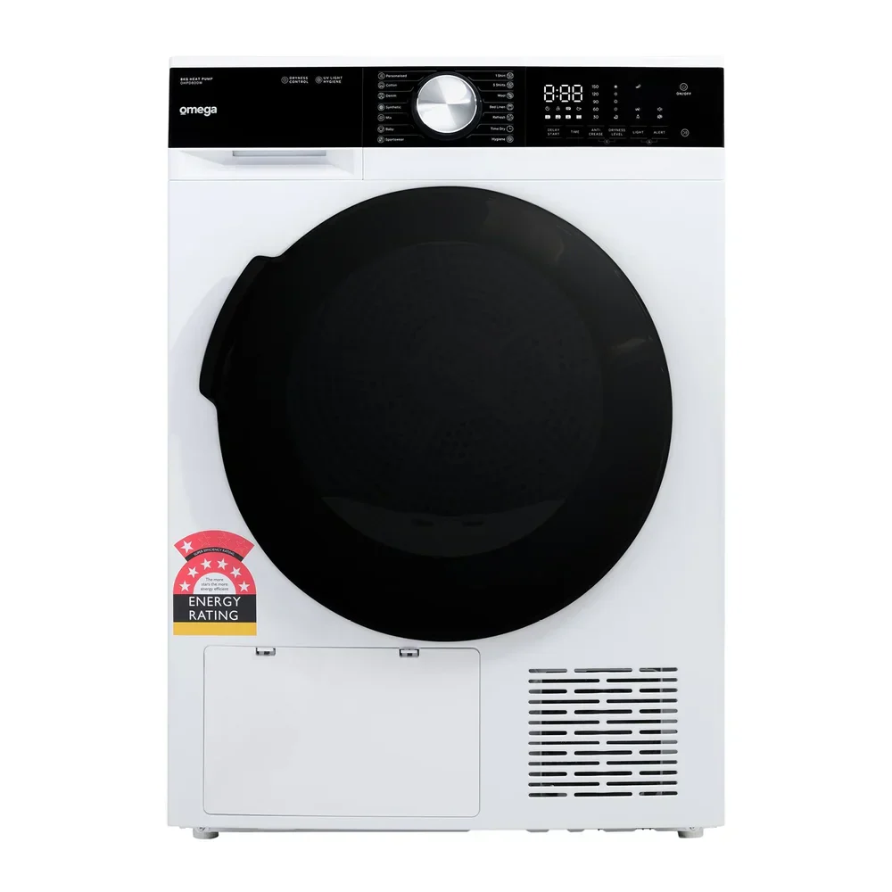 Omega 8kg Heat Pump Clothes Dryer