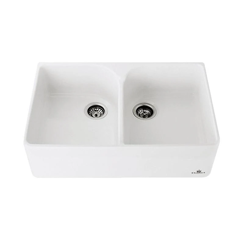 Abey Chambord Clotaire Large Double Bowl Fireclay