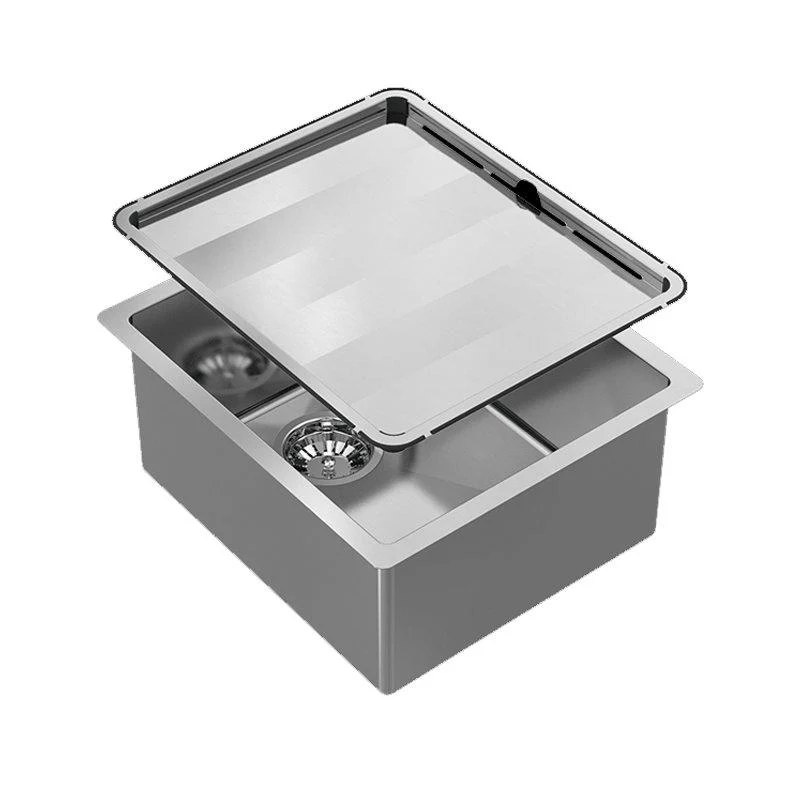 Abey Piazza Square Single Bowl 390mm