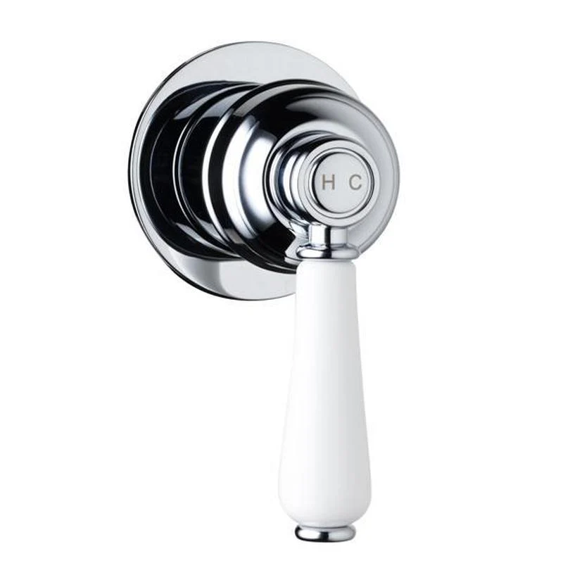 Abey Provincial Shower Wall Mixer Complete - Brushed Nickel