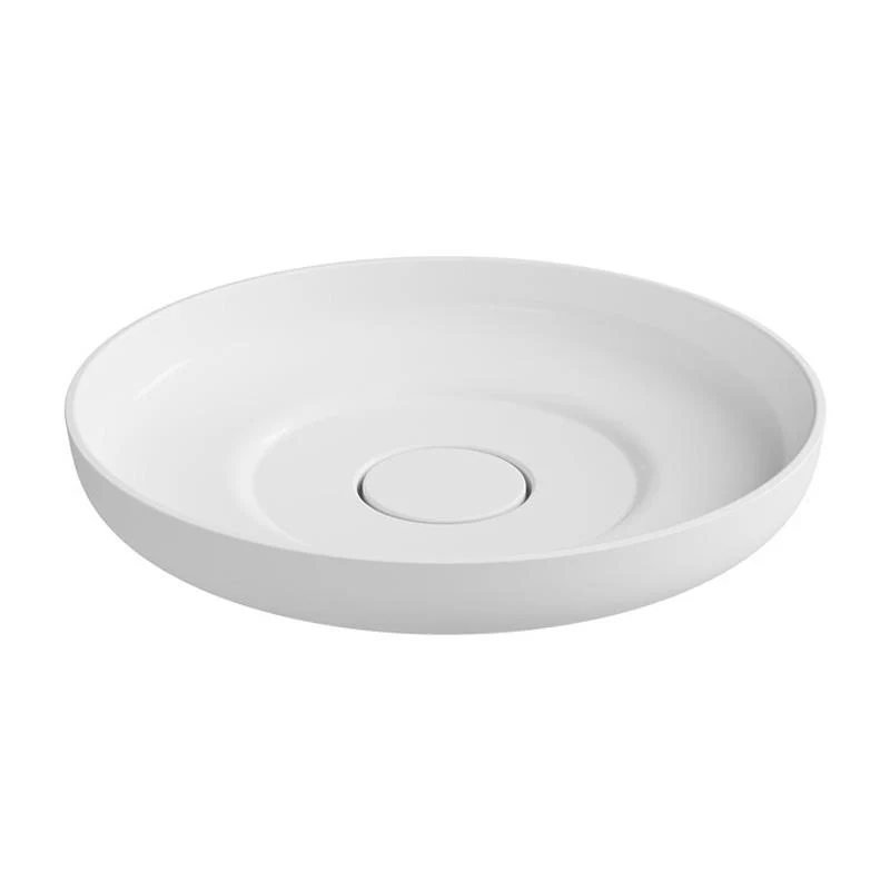 ADP Flume 400MM X 101MM Above Counter Basin - White Matte - Image 2