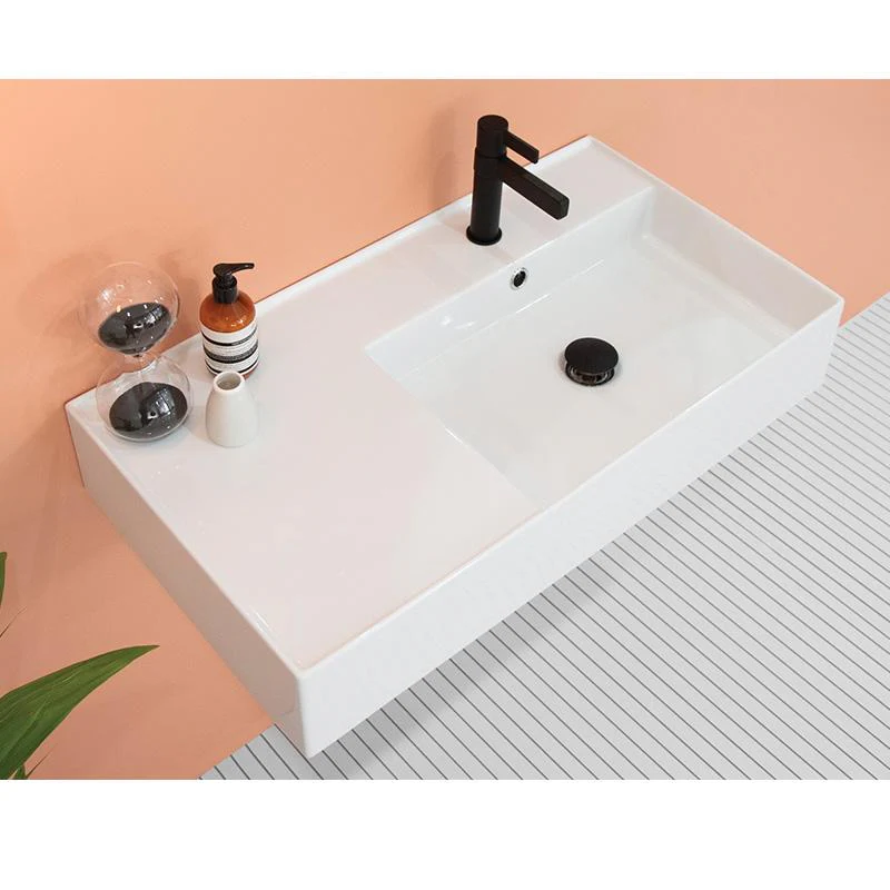 ADP Teorema 800mm Right Hand Ceramic Basin