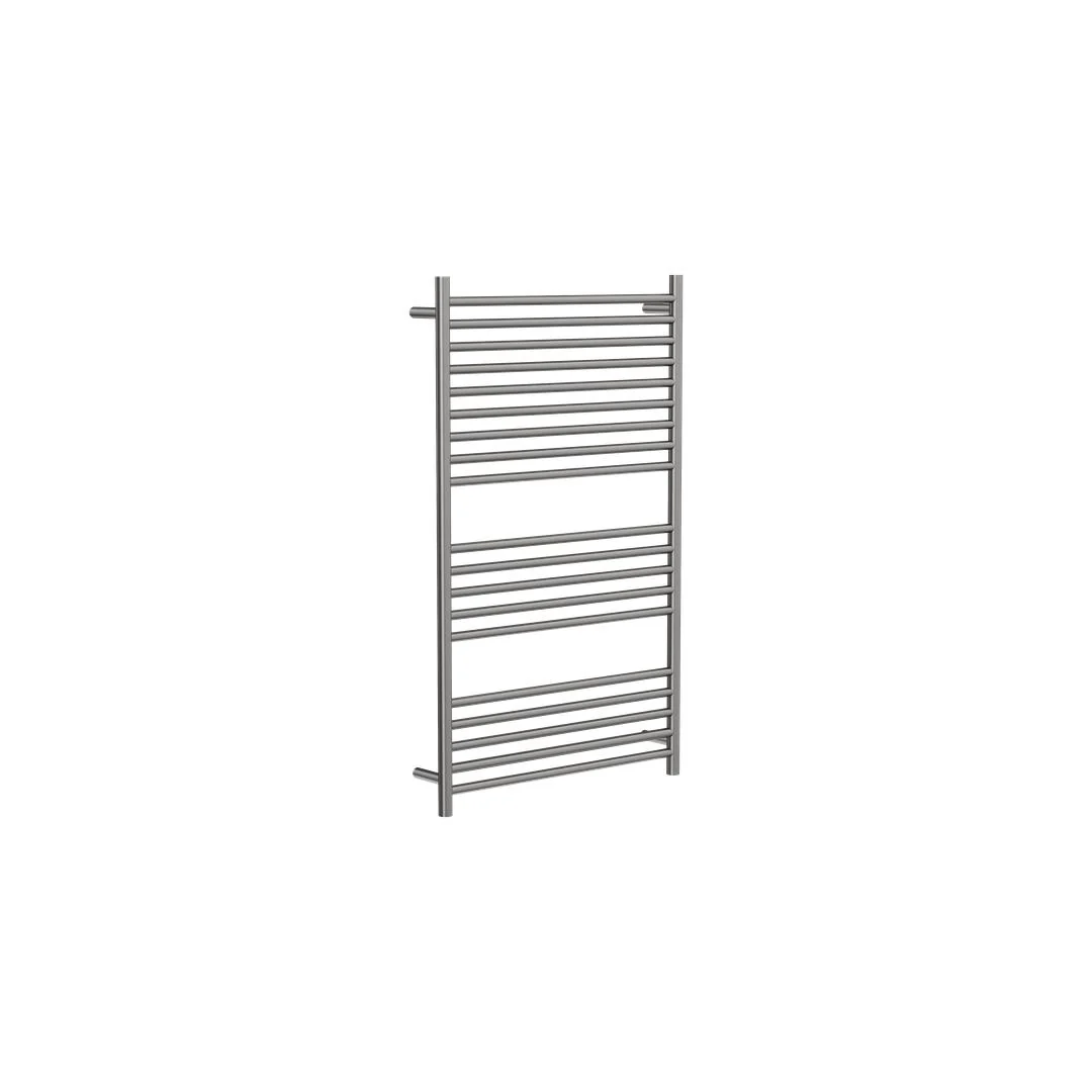 Linsol Allegra 19 Bar Wide Heated Towel Rail - Gunmetal - Image 2