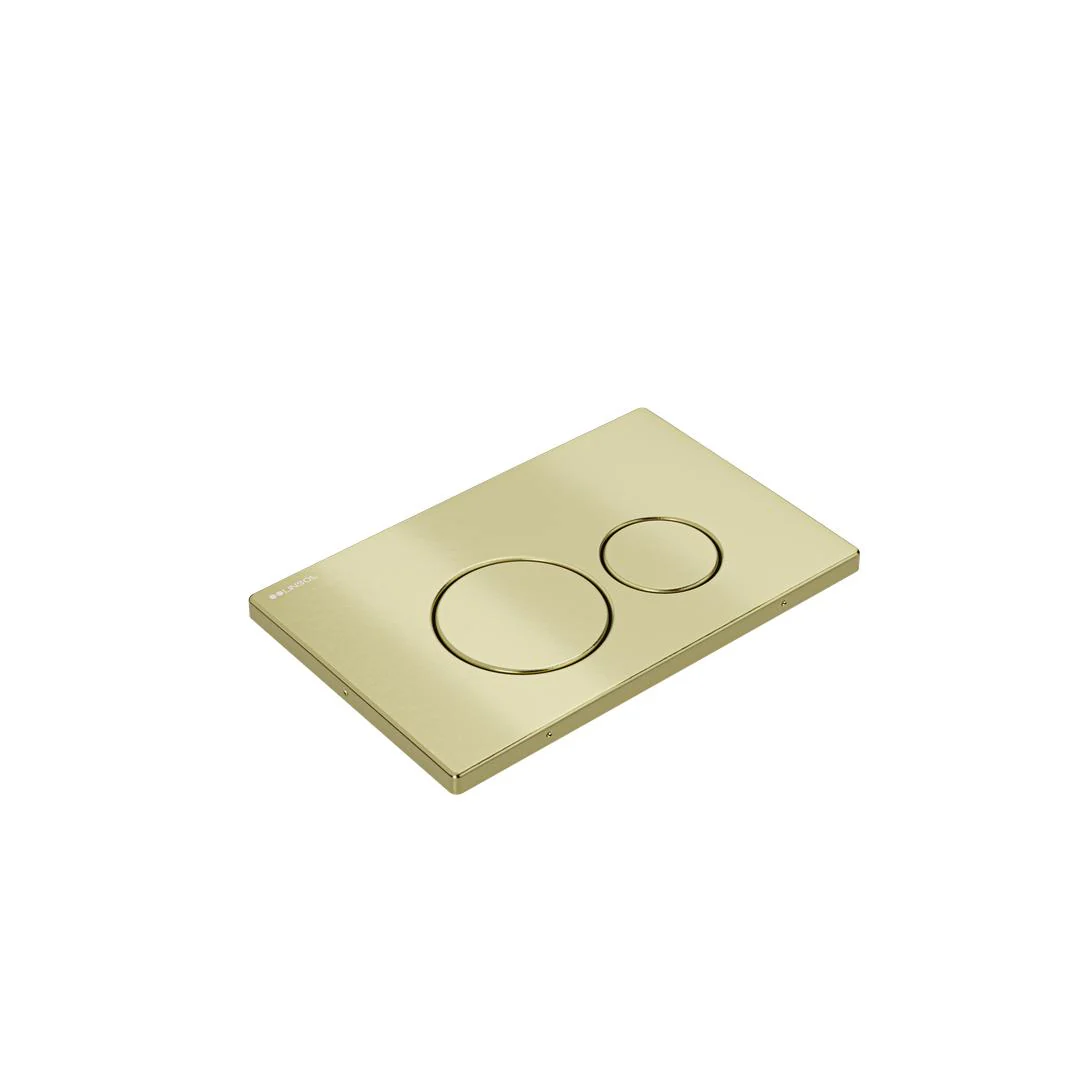 Linsol Anchor Stainless Steel Flush Plate  - Brushed Brass - Image 2