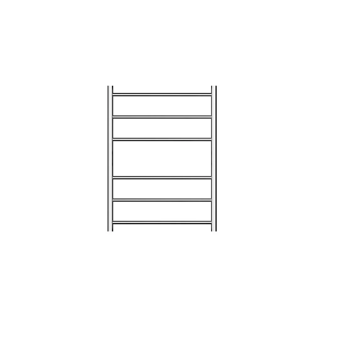 Linsol Avid 6 Bar Non Heated Towel Rail - Chrome - Image 2