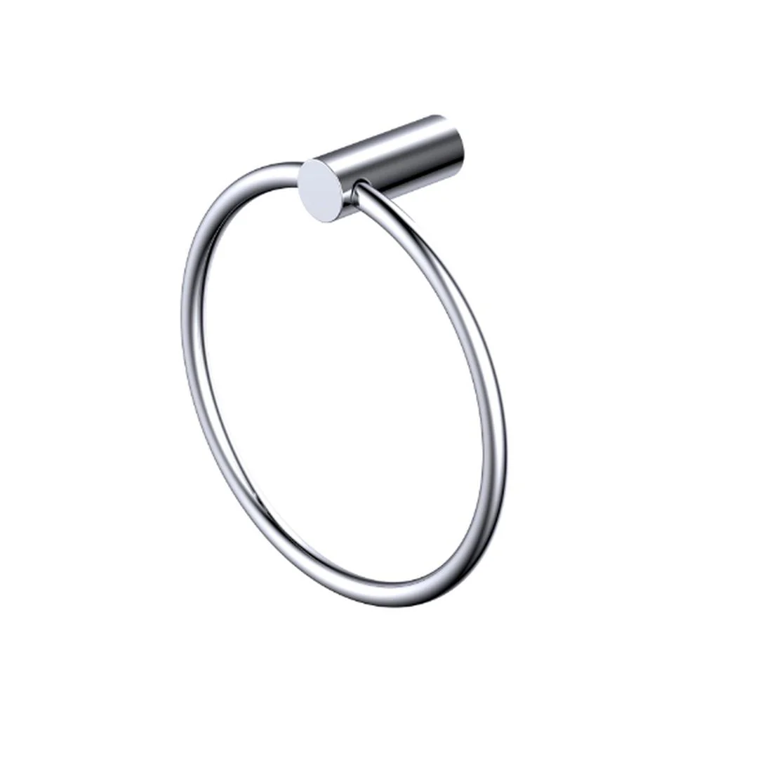 Linsol Banjo S3 Towel Ring - Chrome