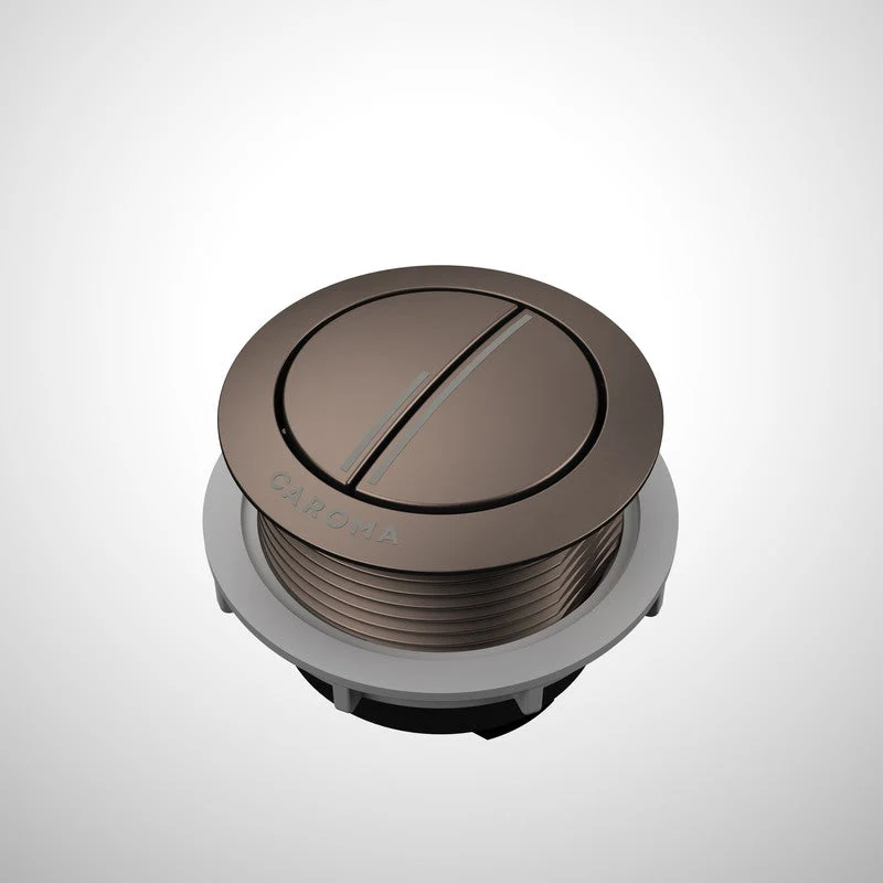Caroma Bezel/Button Round - - Brushed Bronze