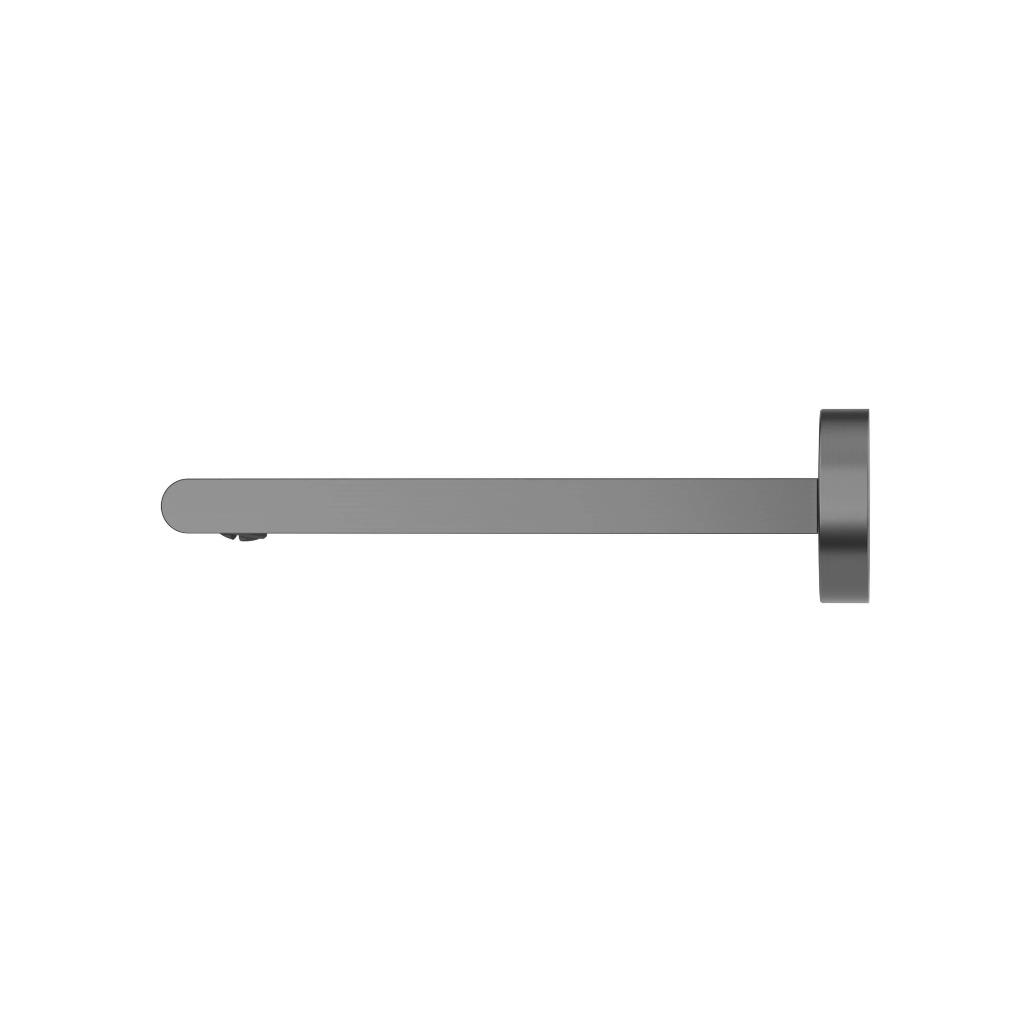 Nero Bianca Fixed Basin/Bath Spout 240mm - Gun Metal - Image 2