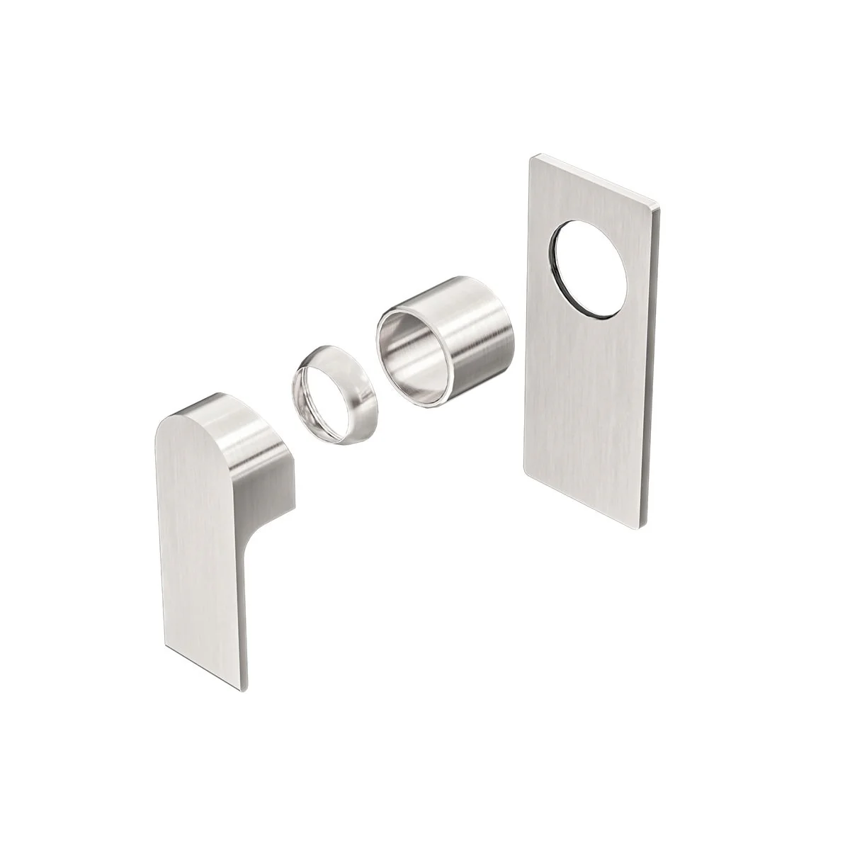 Nero Bianca Shower Mixer (Trim Kit Only) - Brushed Nickel