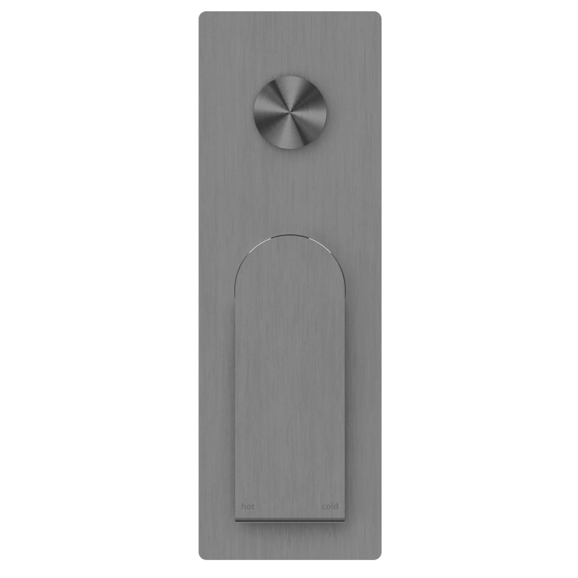 Nero Bianca Shower Mixer With Diverter - Gun Metal - Image 2