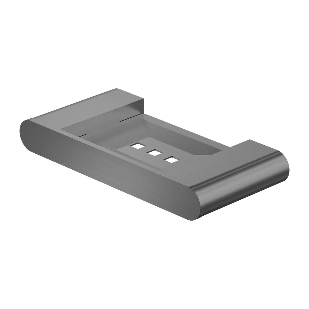 Nero Bianca Soap Dish Holder - Gun Metal