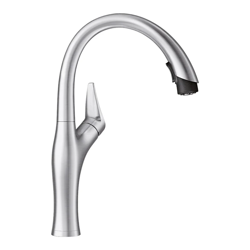 Blanco ARTONA-S High Arch Pull Down Mixer Tap - Chrome