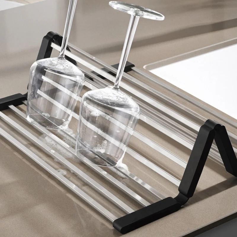Blanco Foldable Grid 460X425 Black/Silver