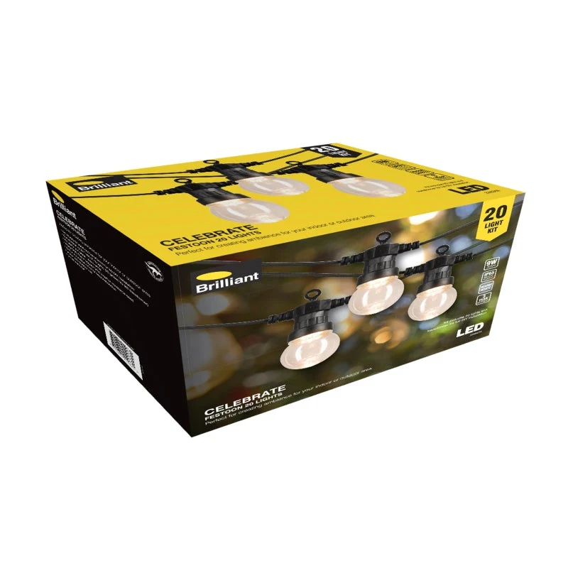 Brilliant Celebrate LED Festoon 20 Light Kit - Image 4