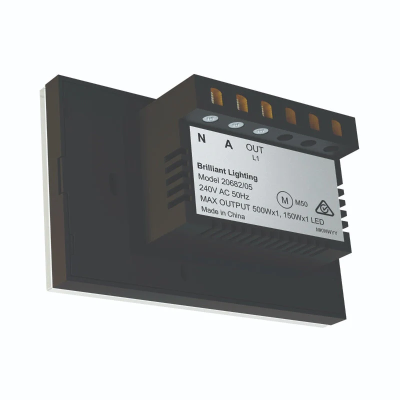 Brilliant Elite Glass Wall Switches - 1-Gang - Image 2
