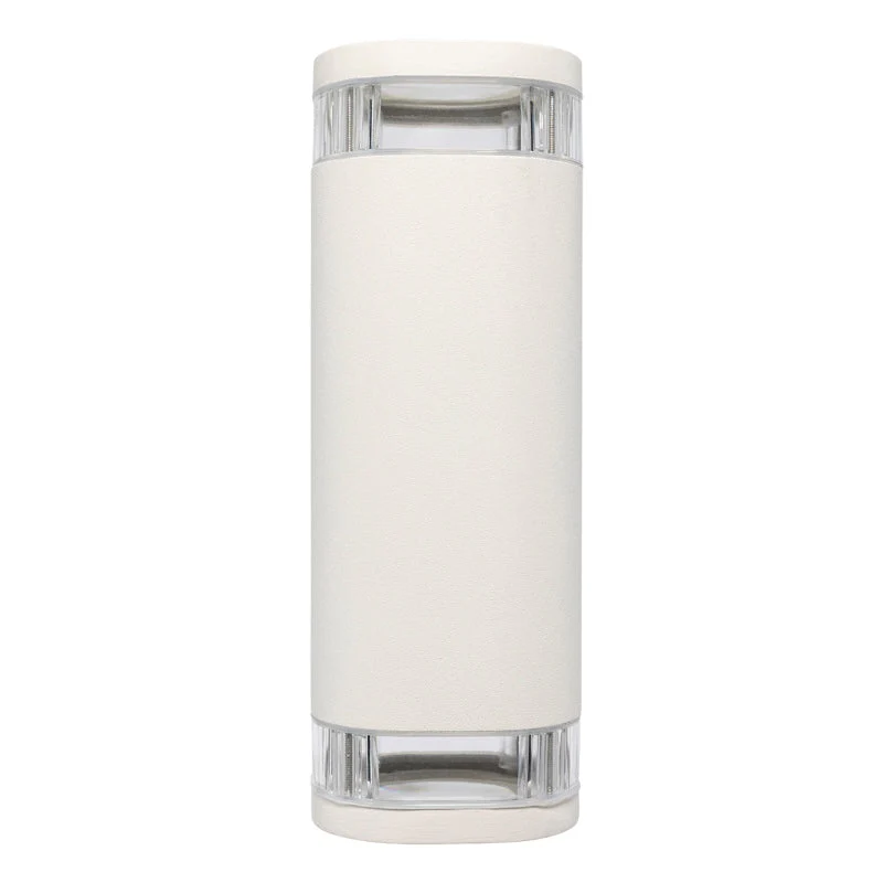 Brilliant Glenelg-Ambient LED Up/Down Exterior Wall Light - White - Image 4