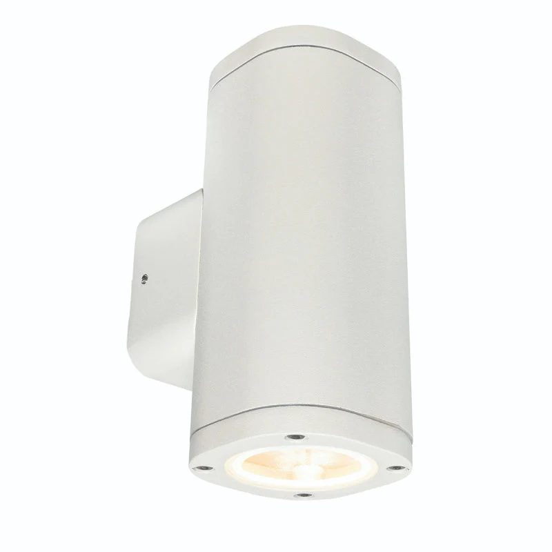 Brilliant Glenelg LED Up/Down Exterior Wall Light - White