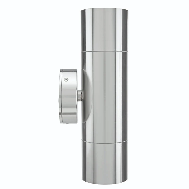 Brilliant Seaford Up/Down LED Wall Light - Brushed Chrome - Image 2
