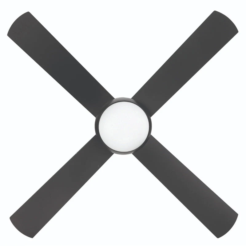 Brilliant Tempest LED 52in. AC Ceiling Fan with CCT Light - Black - Image 2