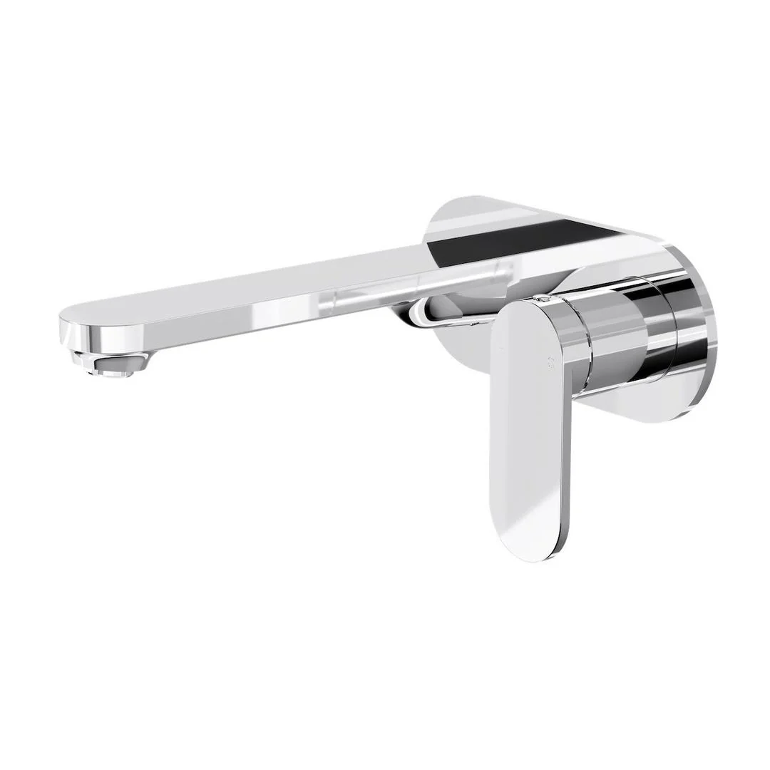 Linsol Capo 1-Plate Wall Basin or Bath Mixer Trim Kit - Chrome
