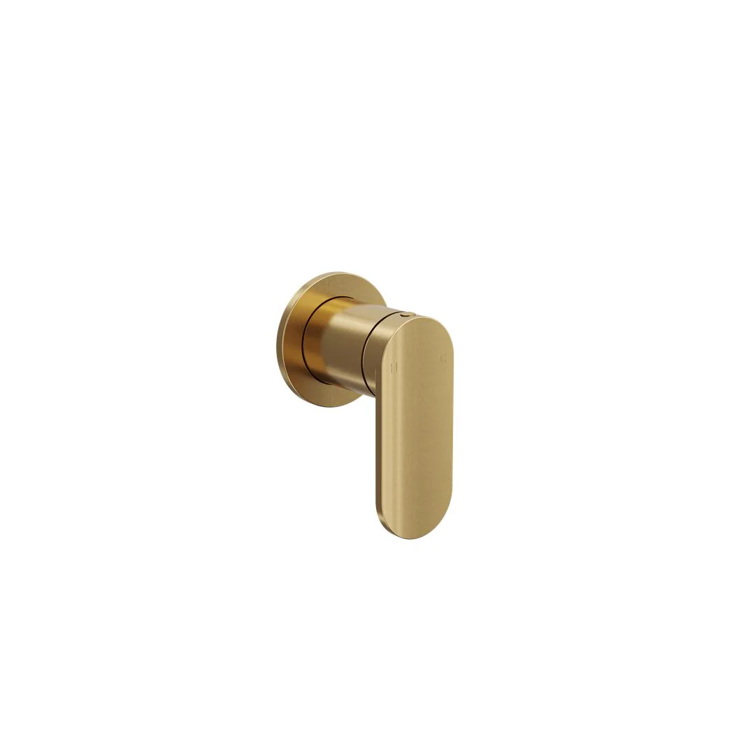 Linsol Capo Wall Mixer - Brushed Brass - Image 2