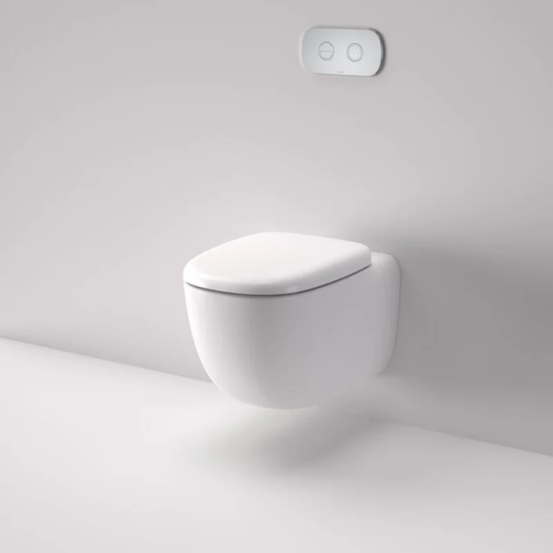 Caroma Contura II Cleanflush Wall Hung Invisi Series II Suite - White