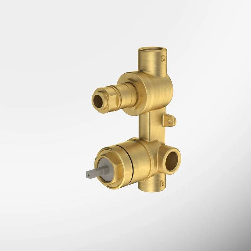 Caroma EasySwitch Universal Bath / Shower Mixer With Diverter Inwall Body