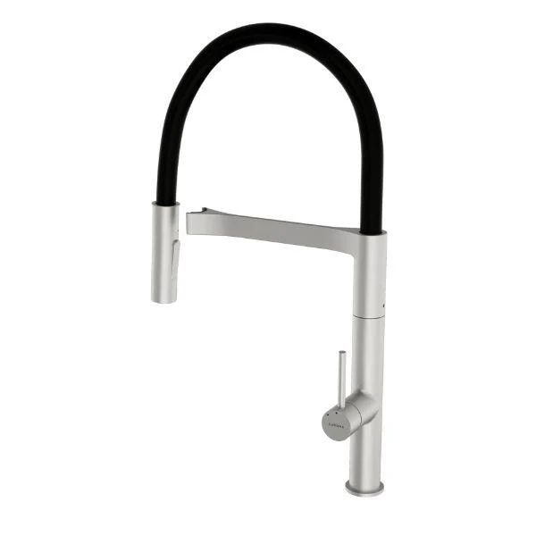 Caroma Liano II Pull Down Kitchen Sink Mixer - Brushed Nickel - Image 2