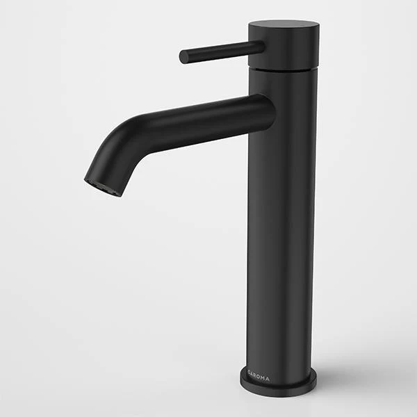 Caroma Liano II Mid Tower Basin Mixer Lead Free - Matte Black