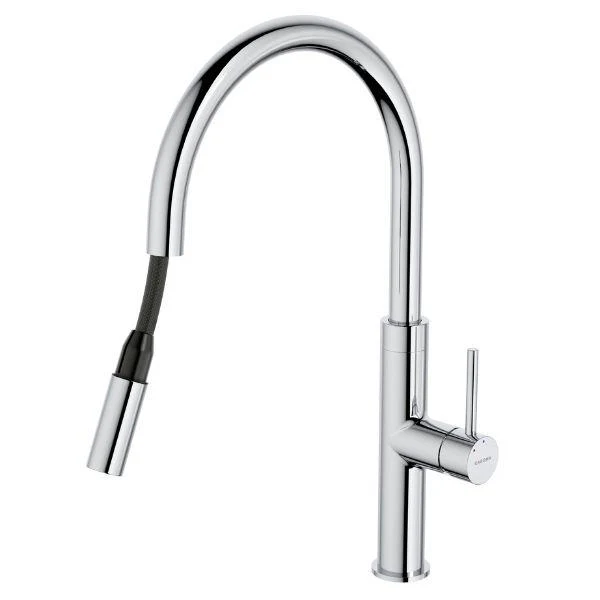 Caroma Liano II Pull Out Kitchen Sink Mixer - Lead Free - Chrome - Image 2