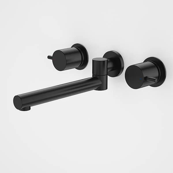 Caroma Luna Lever Laundry Tap Set - Black