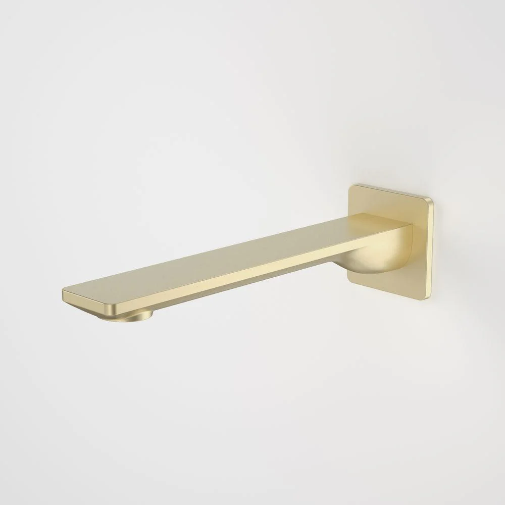 Caroma Urbane II Basin/Bath Outlet Square Plate - Brushed Brass - Image 2