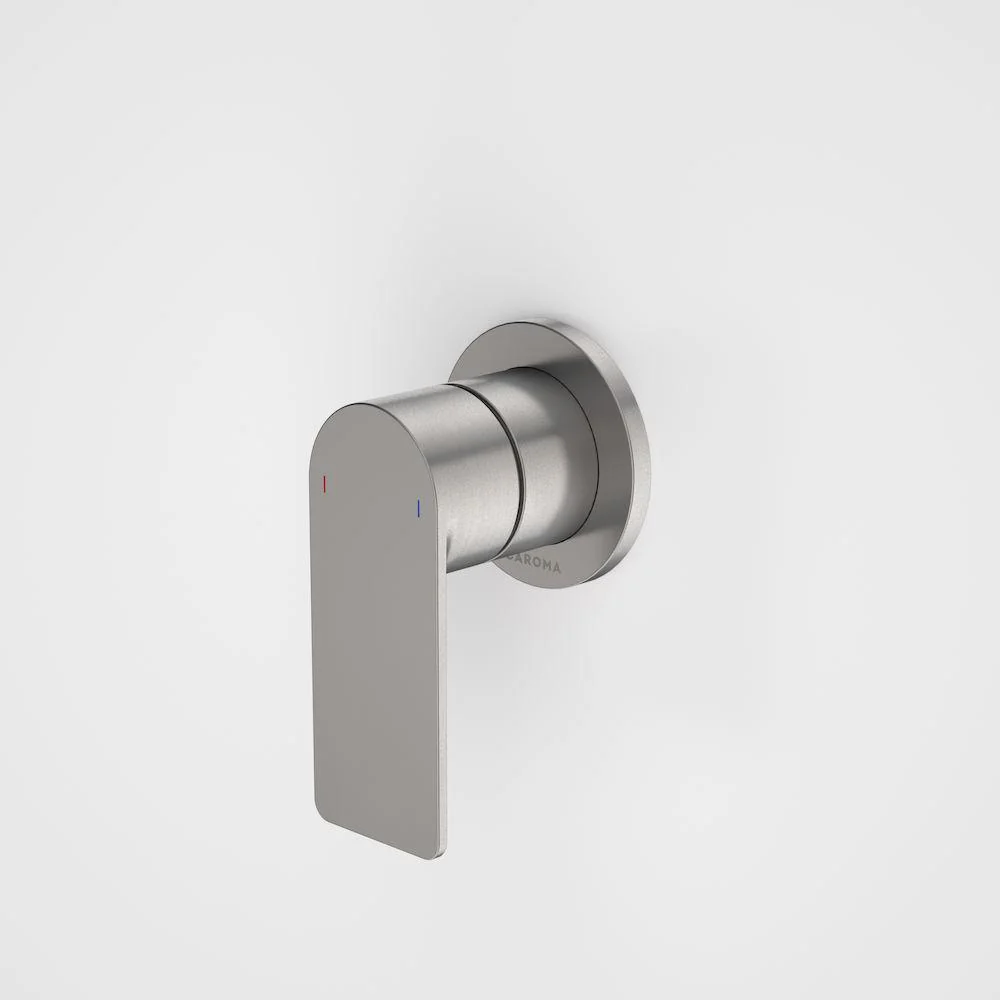 Caroma Urbane II Bath / Shower Mixer Round Plate - Gun Metal