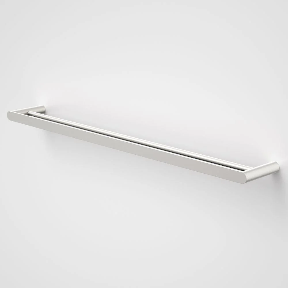 Caroma Urbane II Double Towel Rail - Brushed Nickel