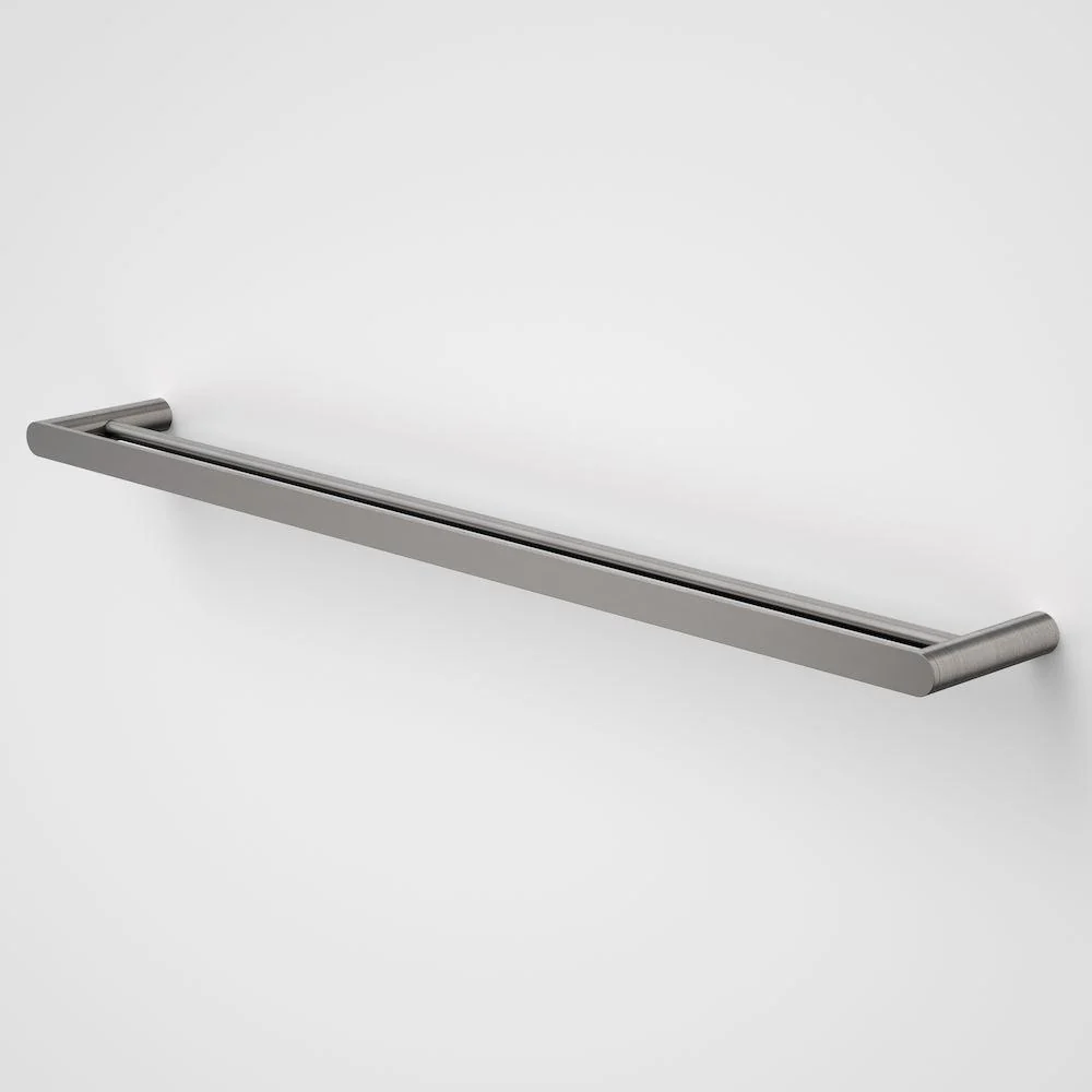 Caroma Urbane II Double Towel Rail - Gun Metal