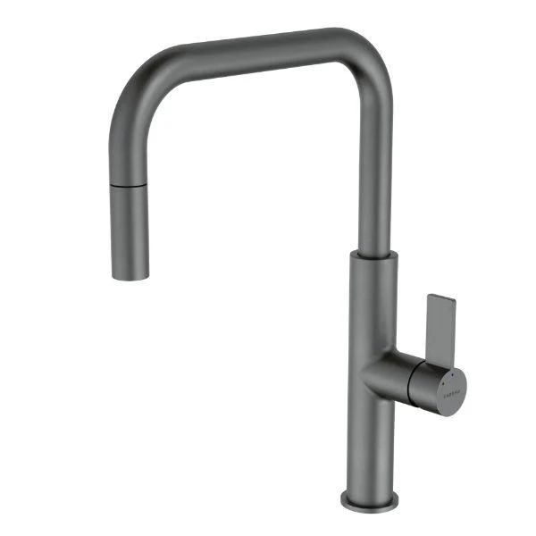 Caroma Urbane II Pull Out Kitchen Sink Mixer - Gun Metal Grey