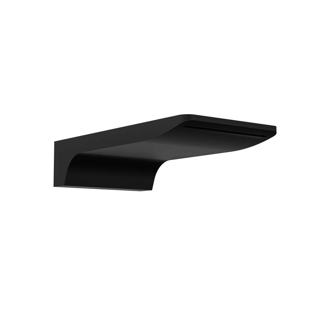 Linsol Cascada S2 Waterfall Bath Spout - Matte Black - Image 2