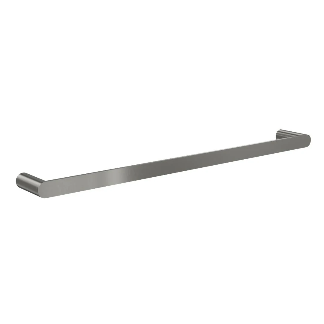 Linsol Circle 600mm Single Towel Rail - Gunmetal - Image 2