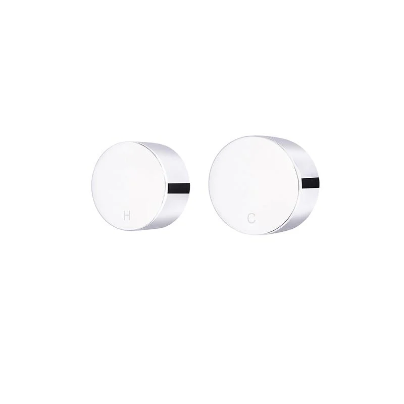 Meir Circular Wall Taps - Polished Chrome - Image 4