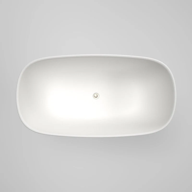 Caroma Contura II 1500mm Freestanding Bath - White Matte - Image 2