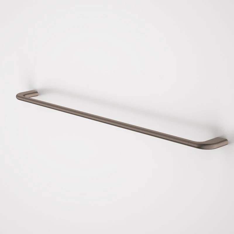 Caroma Contura II 820mm Single Towel Rail - Brushed Bronze