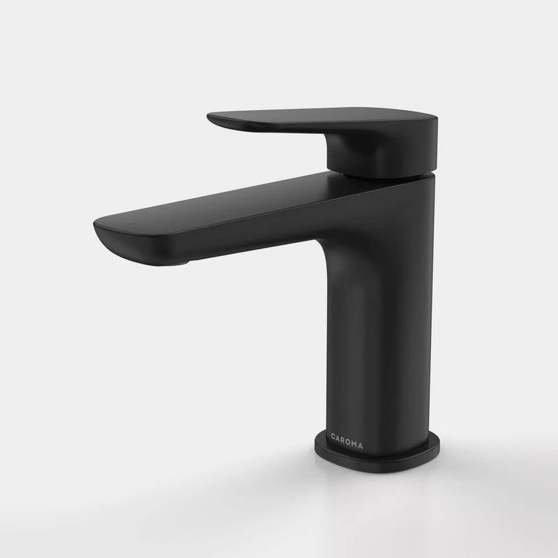Caroma Contura II Basin Mixer - Black Matte