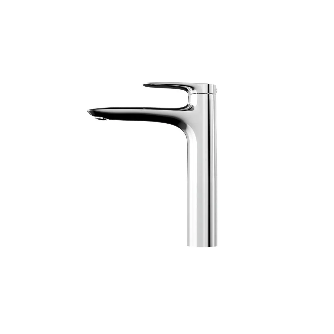 Linsol Curva Mid Height Basin Mixer - Chrome - Image 3