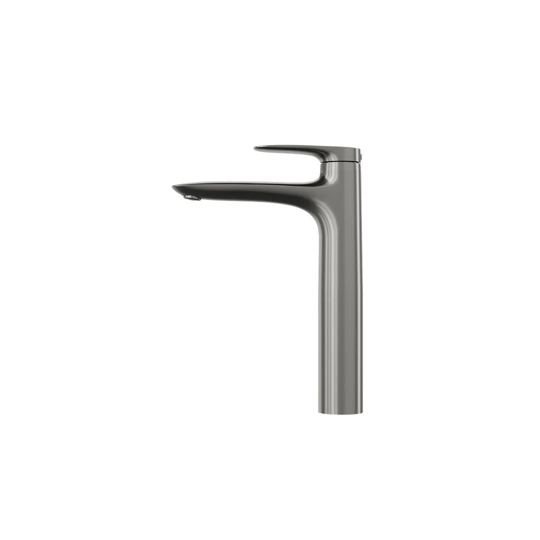 Linsol Curva Tall Basin Mixer - Gunmetal - Image 3