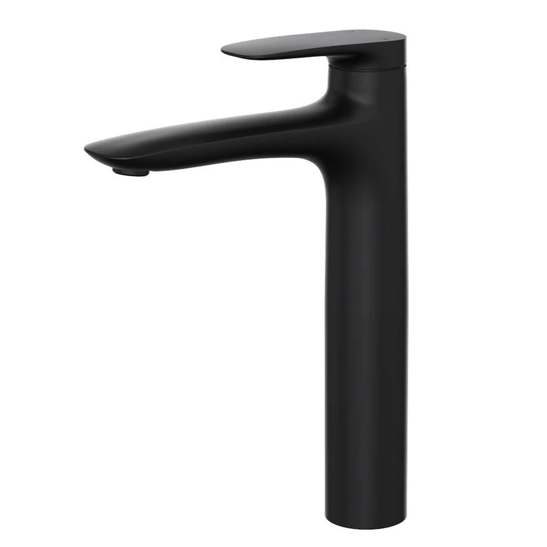 Linsol Curva Tall Basin Mixer - Matte Black