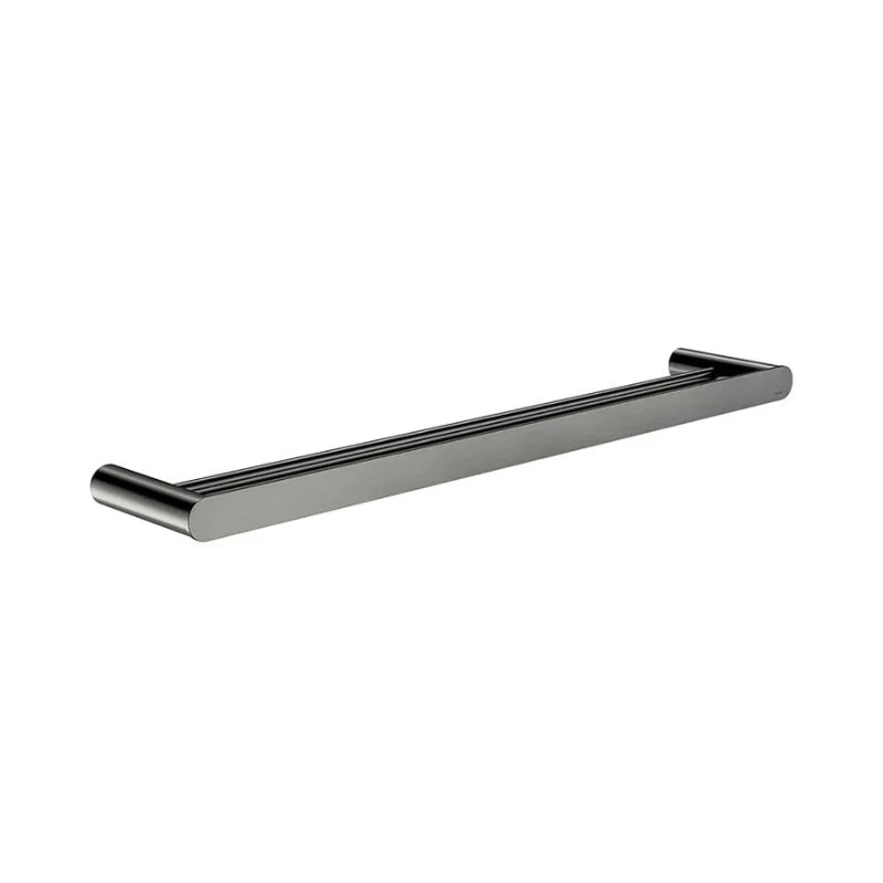Meir Curvaé Double Towel Rail 600mm - Shadow Gun Metal