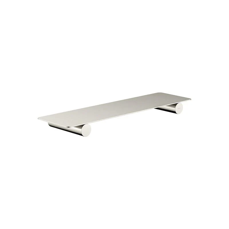 Meir Curvaé Shower Shelf 400mm - PVD Brushed Nickel